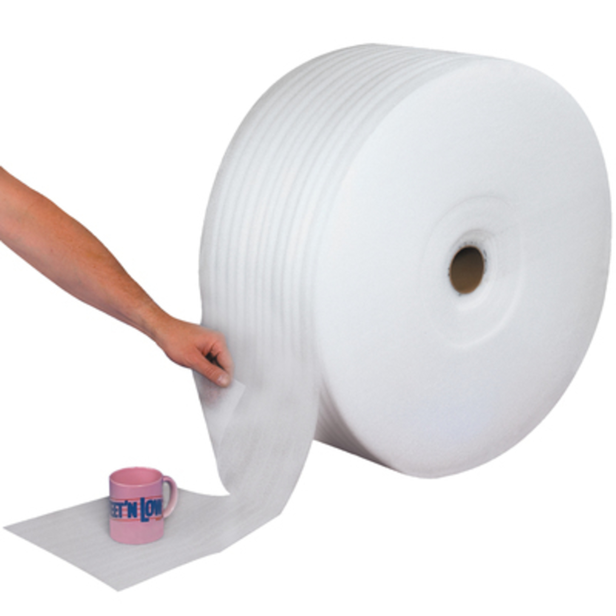 1/8in. x 24in. x 350ft. PR Perf Air Foam Roll 1/CS, Model# FWUPS18S24P